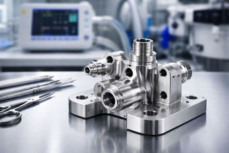 Component manfucturing for medical equipment
